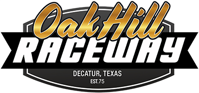 Oak Hill Raceway Logo Gold